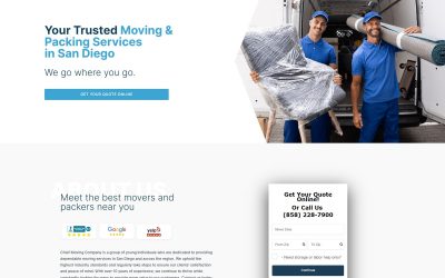 Chief Moving Is Proud To Announce The Launch Of Our New Website!